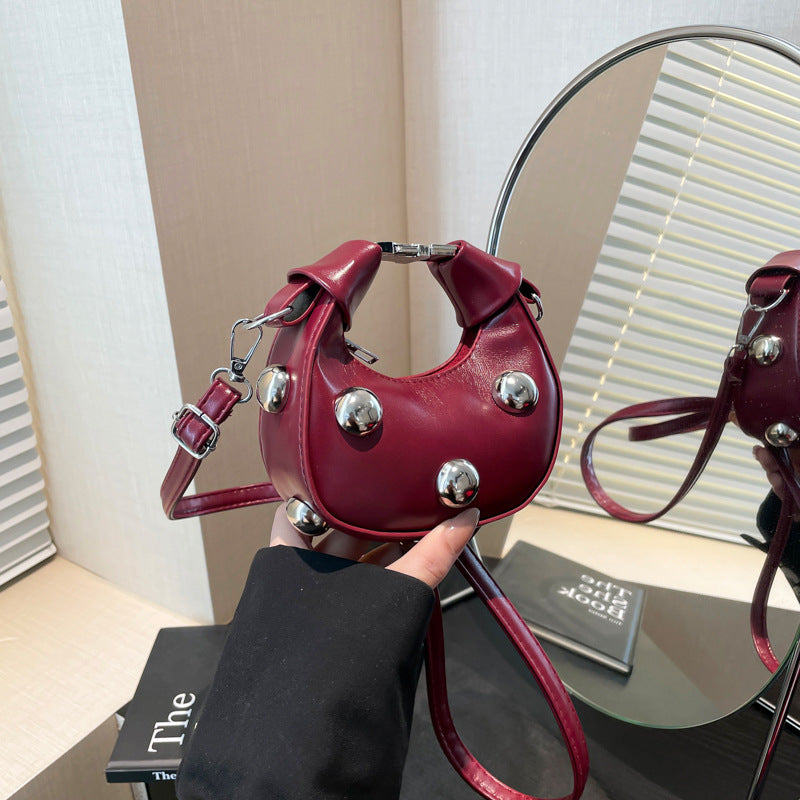 Mini Portable Dumpling Niche Casual Trend All-match Women Messenger Bag