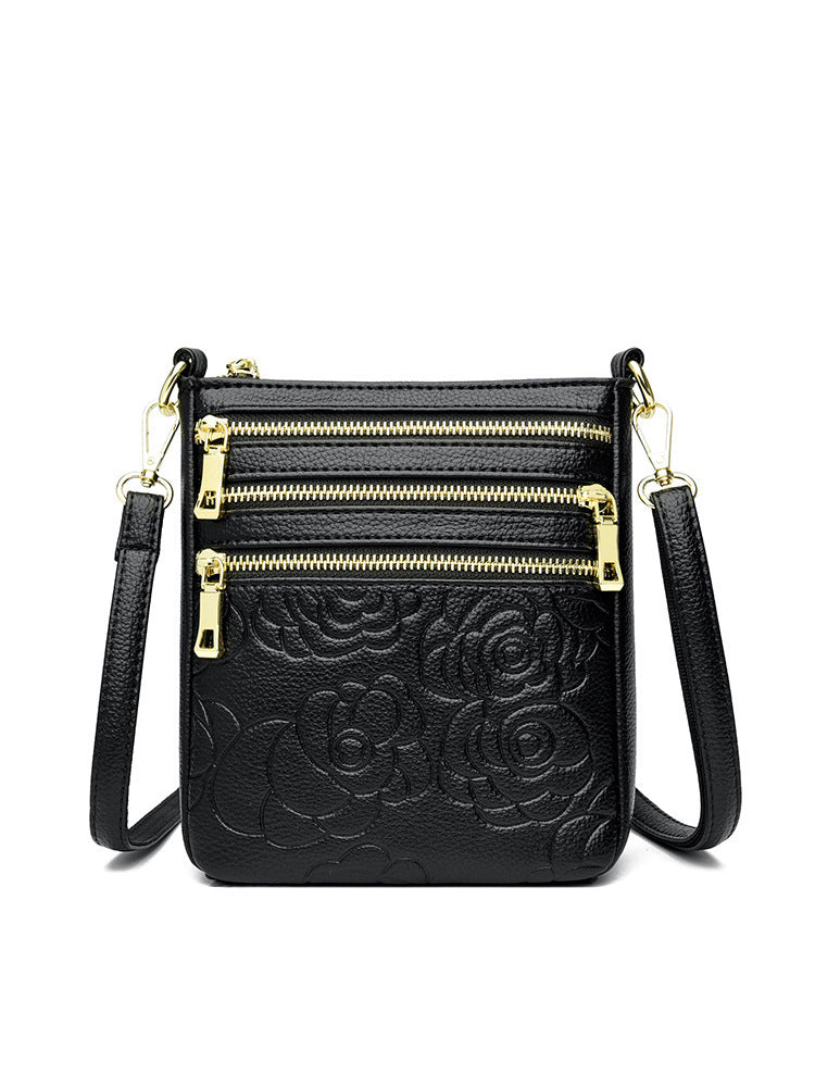 Five-layer Mobile Phone Bag Fashion All-match Shoulder Crossbody