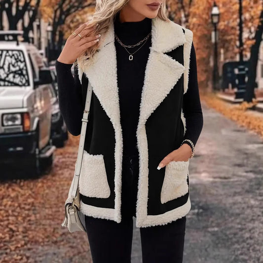 Small Thickened Sleeveless Vest For Women