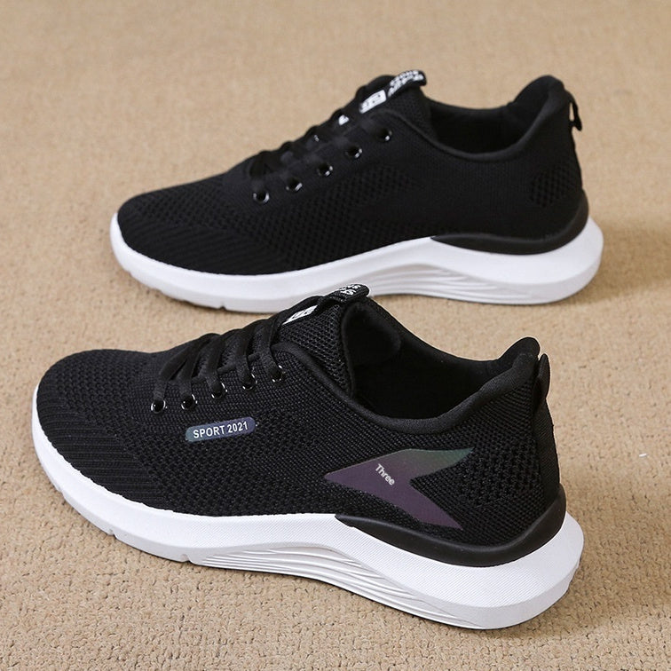 Low-top All-match Soft Bottom Lightweight Casual Running Shoes For Women