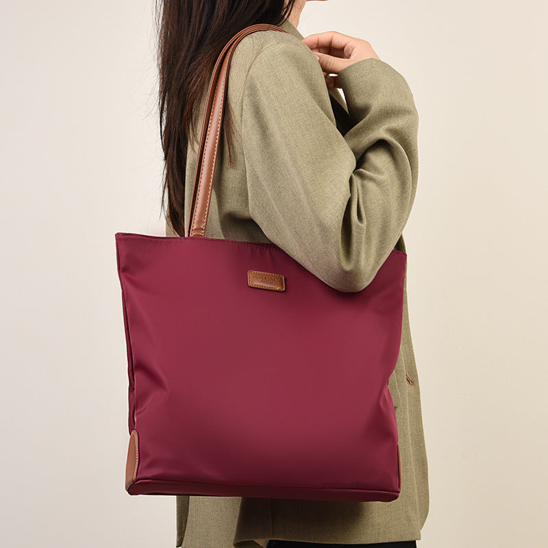 Simple Large Capacity High-grade Shoulder Bag For Women