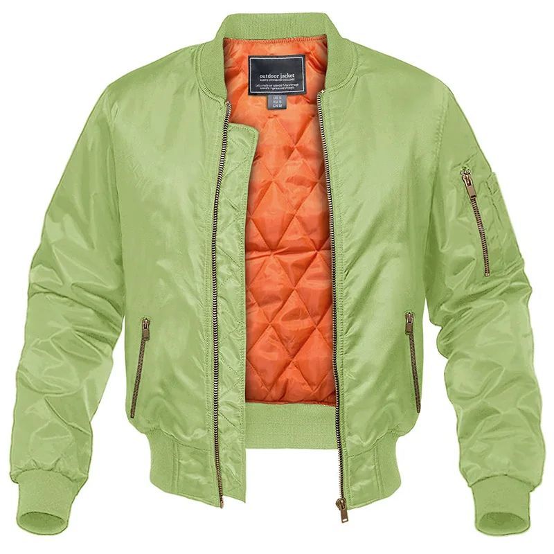 Plus Size Fat Guy Sports Casual Cotton Jacket