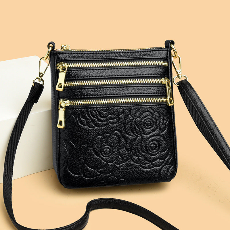 Five-layer Mobile Phone Bag Fashion All-match Shoulder Crossbody