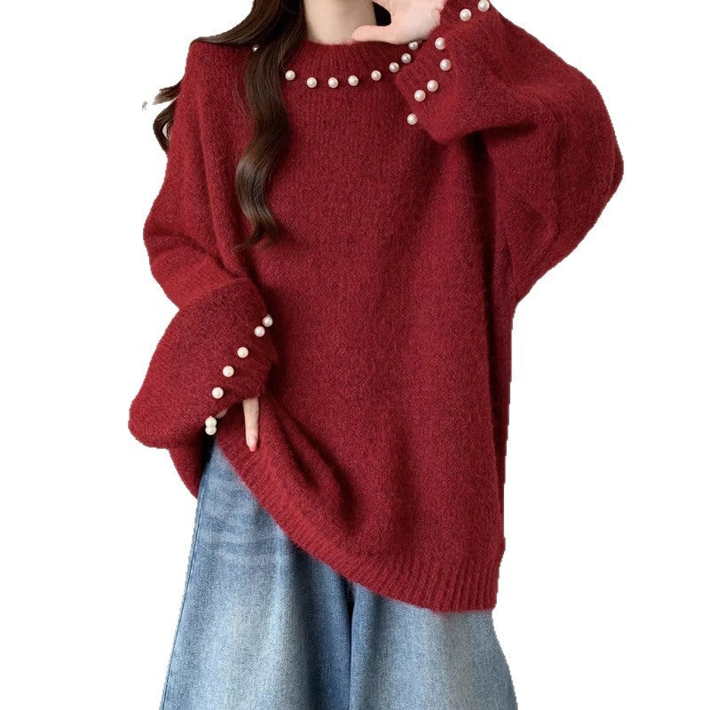 High-grade Loose Versatile Knitted Top