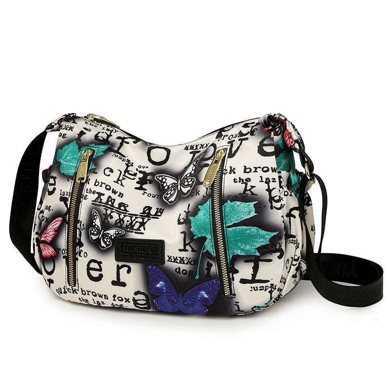 Graffiti Casual Versatile High Quality Crossbody Bag European And American Style Simple