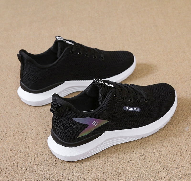 Low-top All-match Soft Bottom Lightweight Casual Running Shoes For Women