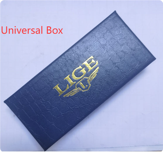 Mens Leather Casual Watch