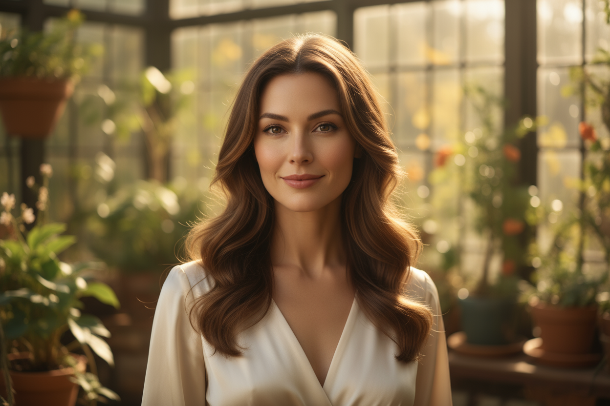 امراه جميلة