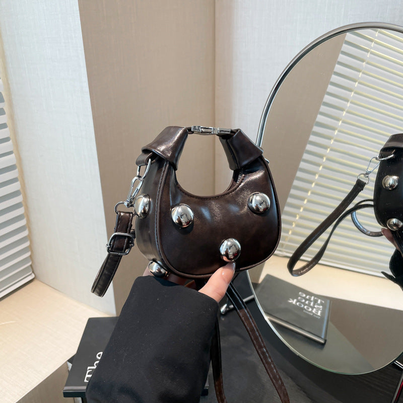 Mini Portable Dumpling Niche Casual Trend All-match Women Messenger Bag