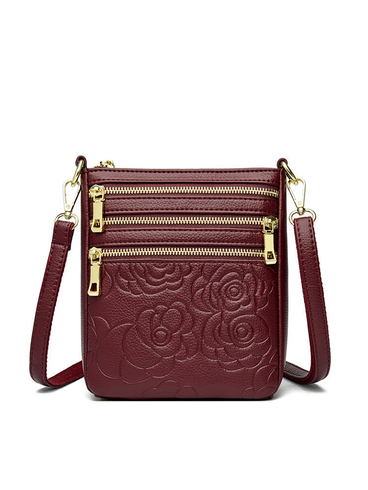 Five-layer Mobile Phone Bag Fashion All-match Shoulder Crossbody