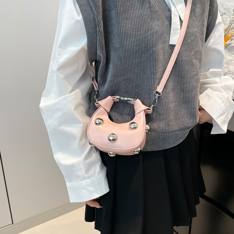 Mini Portable Dumpling Niche Casual Trend All-match Women Messenger Bag